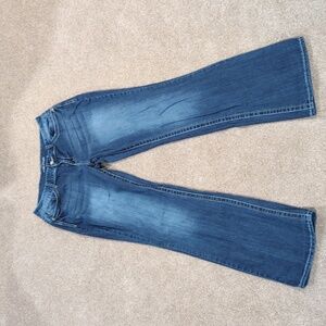 Maurices Women's Straight Leg Blue Jeans Size 11/12 Long